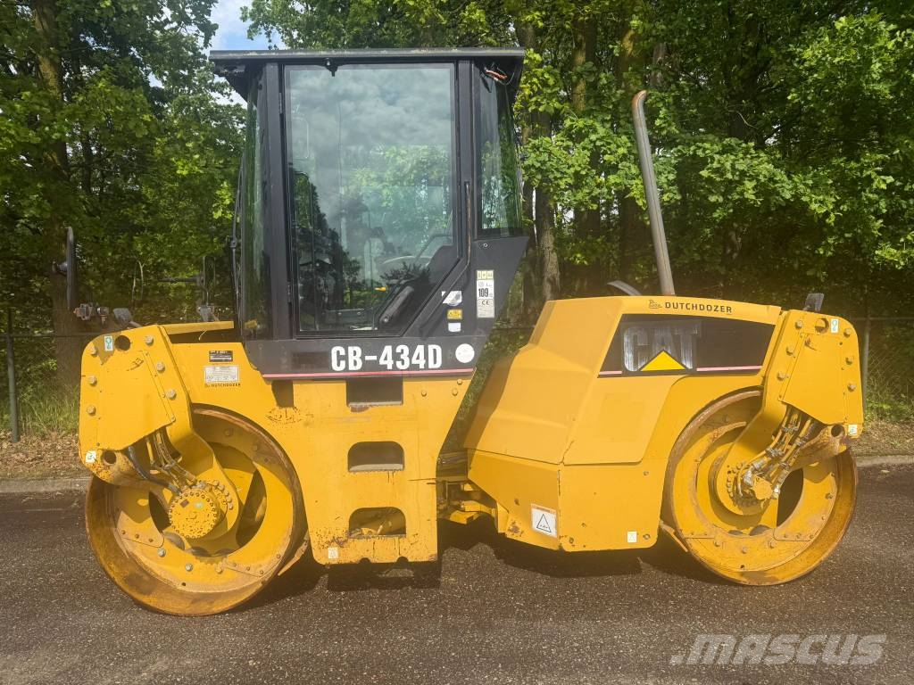 CAT CB 434 D Rouleaux tandem