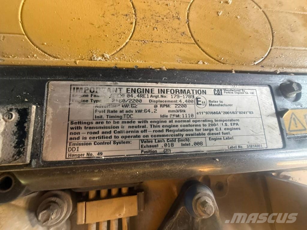 CAT CB 434 D Rouleaux tandem