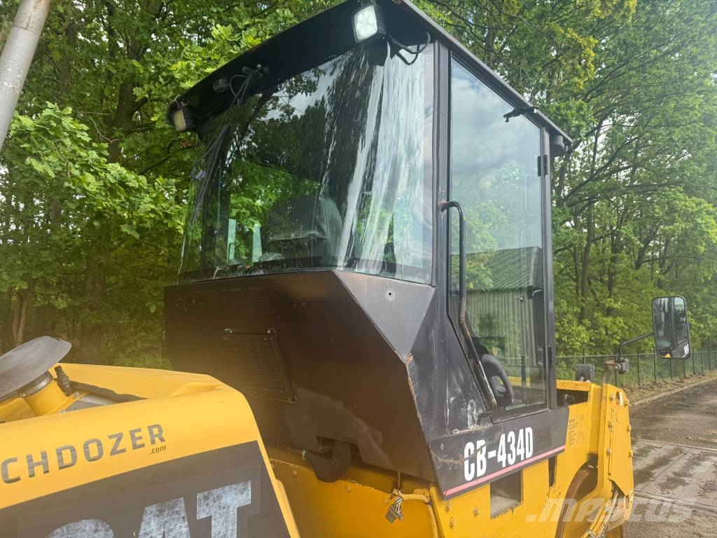 CAT CB 434 D Rouleaux tandem