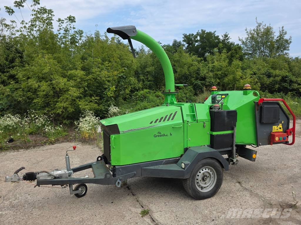 Greenmech ARB 200 ماكينات تقطيع أخشاب الحراجة