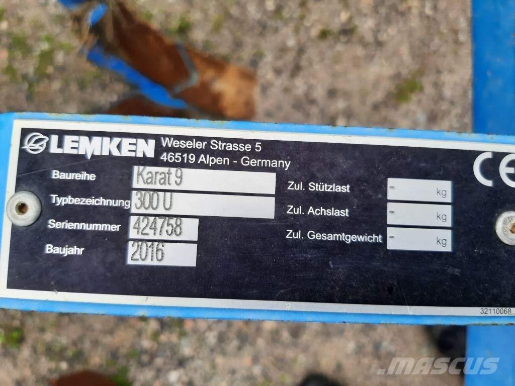 Lemken Karat 9/300 U Flex Cultivatoare