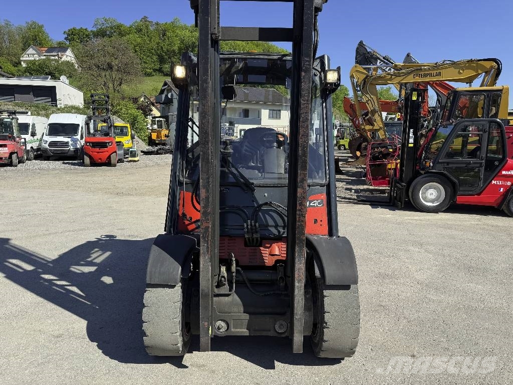 Linde H 40 D Zinkengabel Seitenschieber Dīzeļa autoiekrāvēji