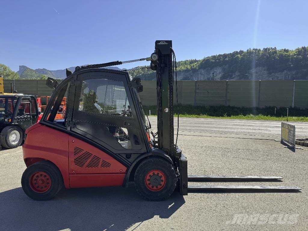 Linde H 40 D Zinkengabel Seitenschieber Dīzeļa autoiekrāvēji