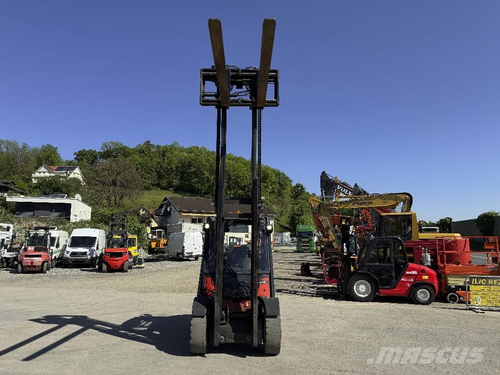 Linde H 40 D Zinkengabel Seitenschieber Dīzeļa autoiekrāvēji