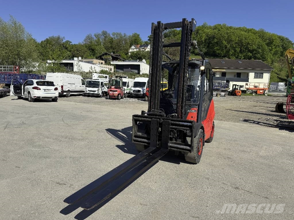 Linde H 40 D Zinkengabel Seitenschieber Dīzeļa autoiekrāvēji
