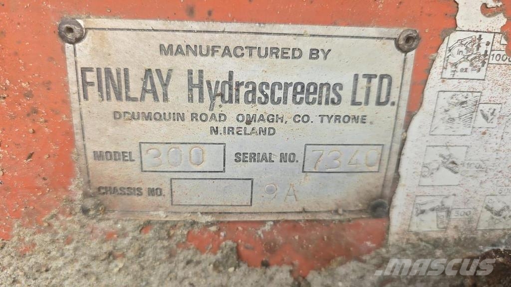 Finlay Hydrascreen 300 Zweideck Siebanlage Ковші