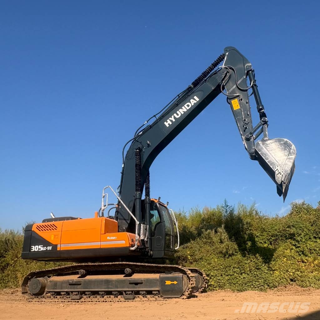Hyundai 305 lc-9t Midi excavators 7t - 12t