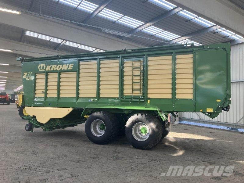 Krone ZX 470 GD Keräävät noukinvaunut ja silppurivaunut