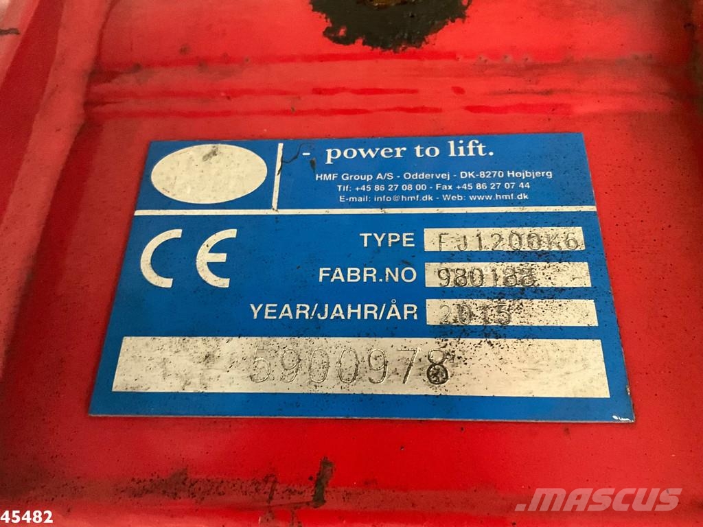 Scania R 490 8x4 Euro 6 Retarder HMF 60 Tonmeter laadkraa Visurgājēji celtņi