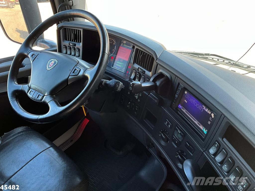 Scania R 490 8x4 Euro 6 Retarder HMF 60 Tonmeter laadkraa Polovne dizalice za sve terene