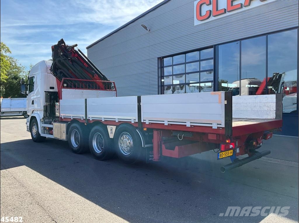 Scania R 490 8x4 Euro 6 Retarder HMF 60 Tonmeter laadkraa Visurgājēji celtņi