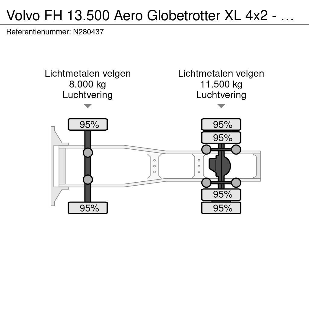 Volvo FH 13.500 Aero Globetrotter XL 4x2 - New - Full sp Trækkere