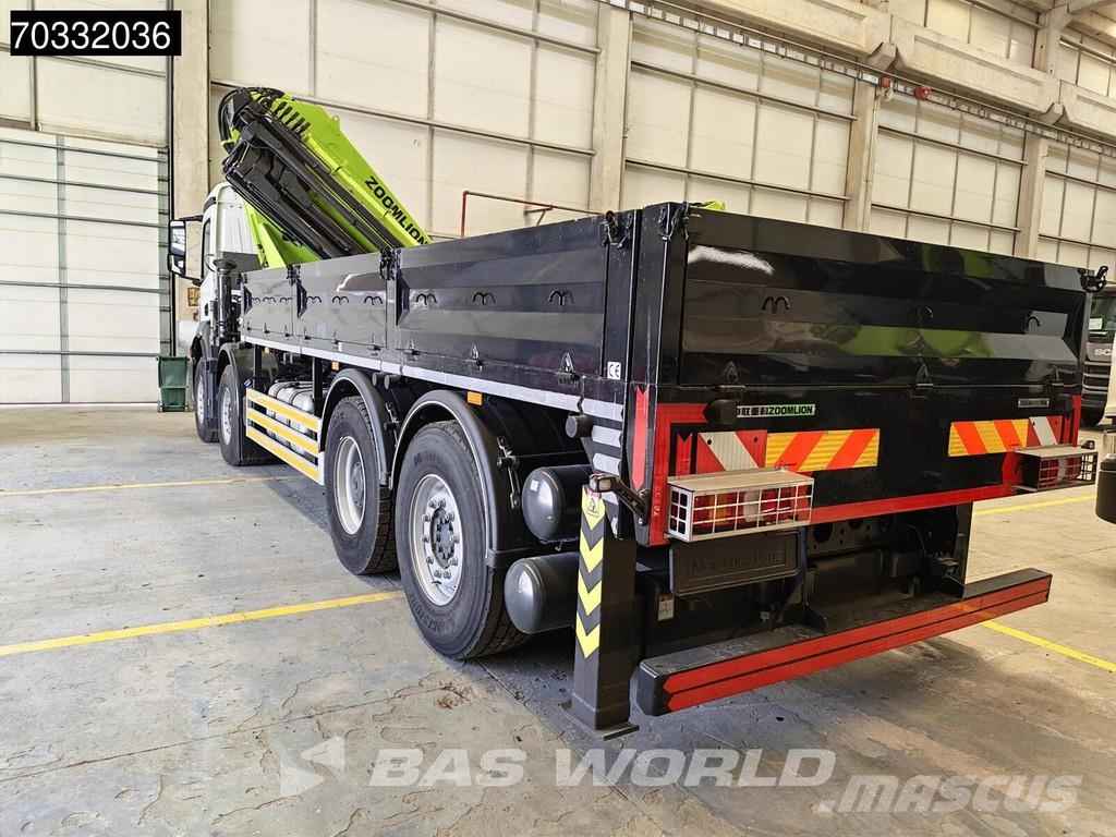 Mercedes-Benz Arocs 3240 8X4 NEW! Zoomlion ZLK7600V803-2 Crane K 平板式/側卸式卡車