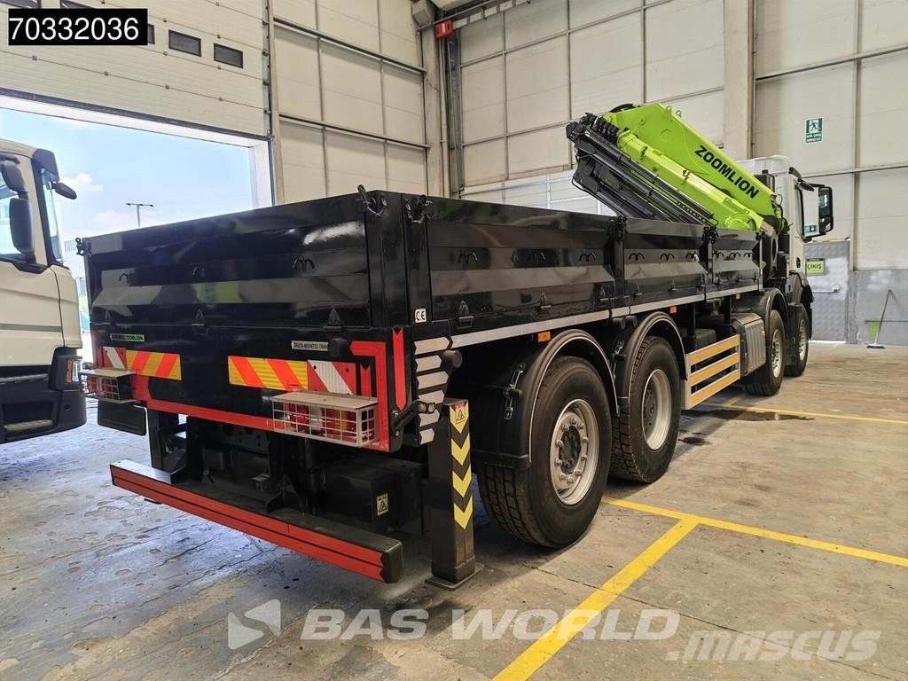 Mercedes-Benz Arocs 3240 8X4 NEW! Zoomlion ZLK7600V803-2 Crane K 平板式/側卸式卡車