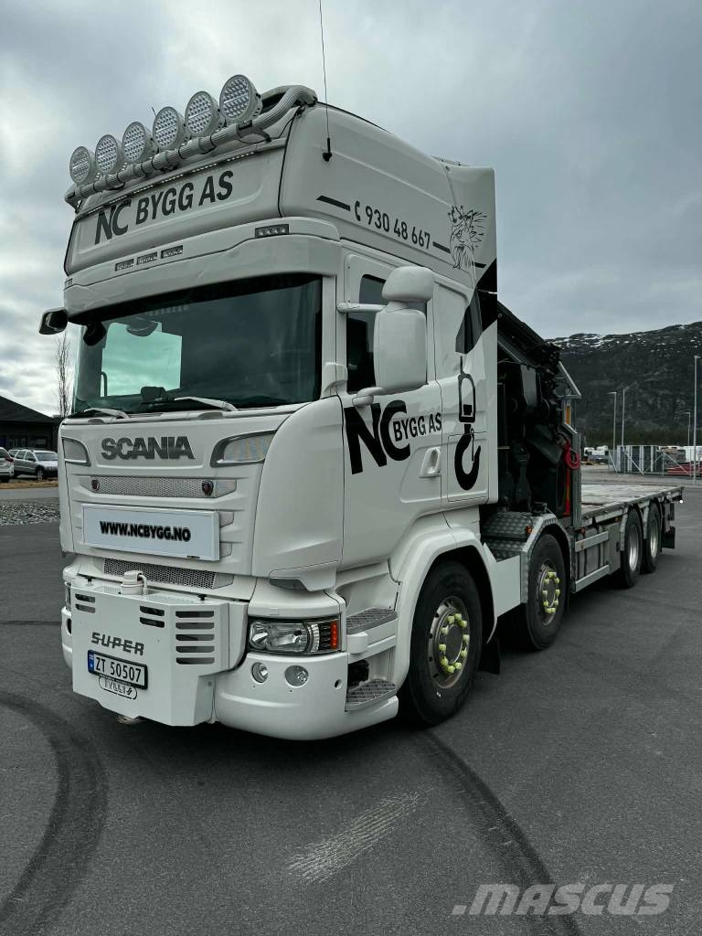 Scania R 580 Camiones grúa