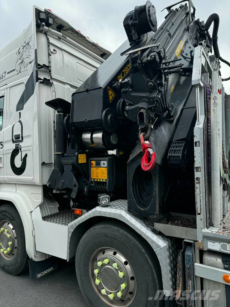 Scania R 580 Camiones grúa