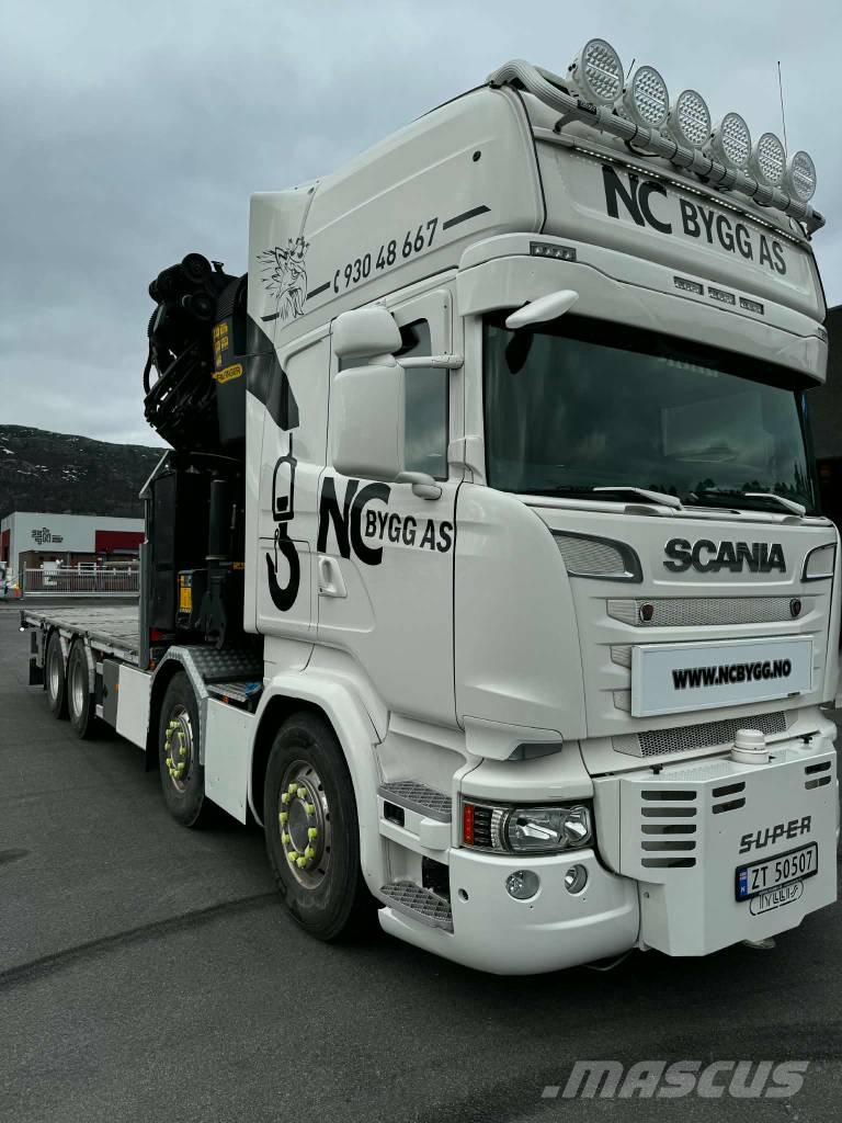 Scania R 580 Camiones grúa