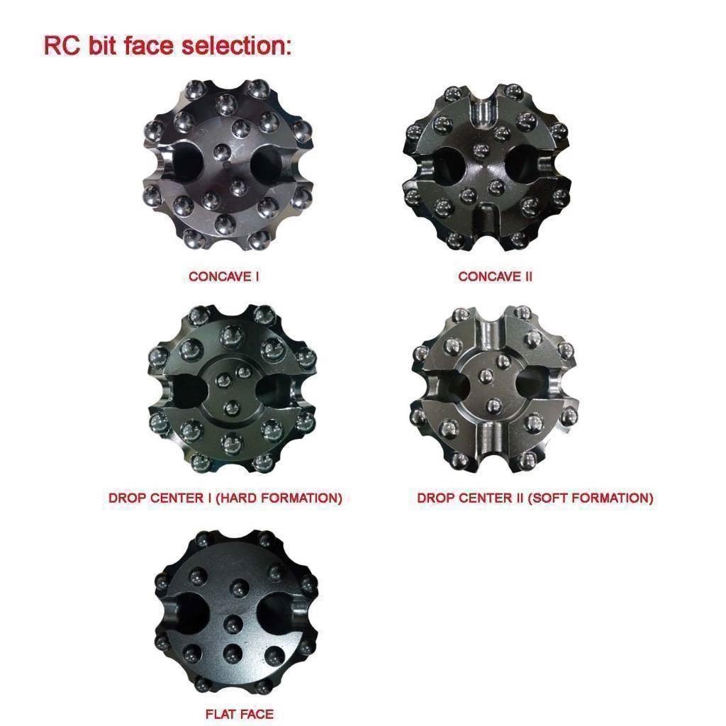 Sollroc 3'' SRE531 95mm RC Drill Bit For Well Drilling Gręžimo įranga ir atsarginės dalys