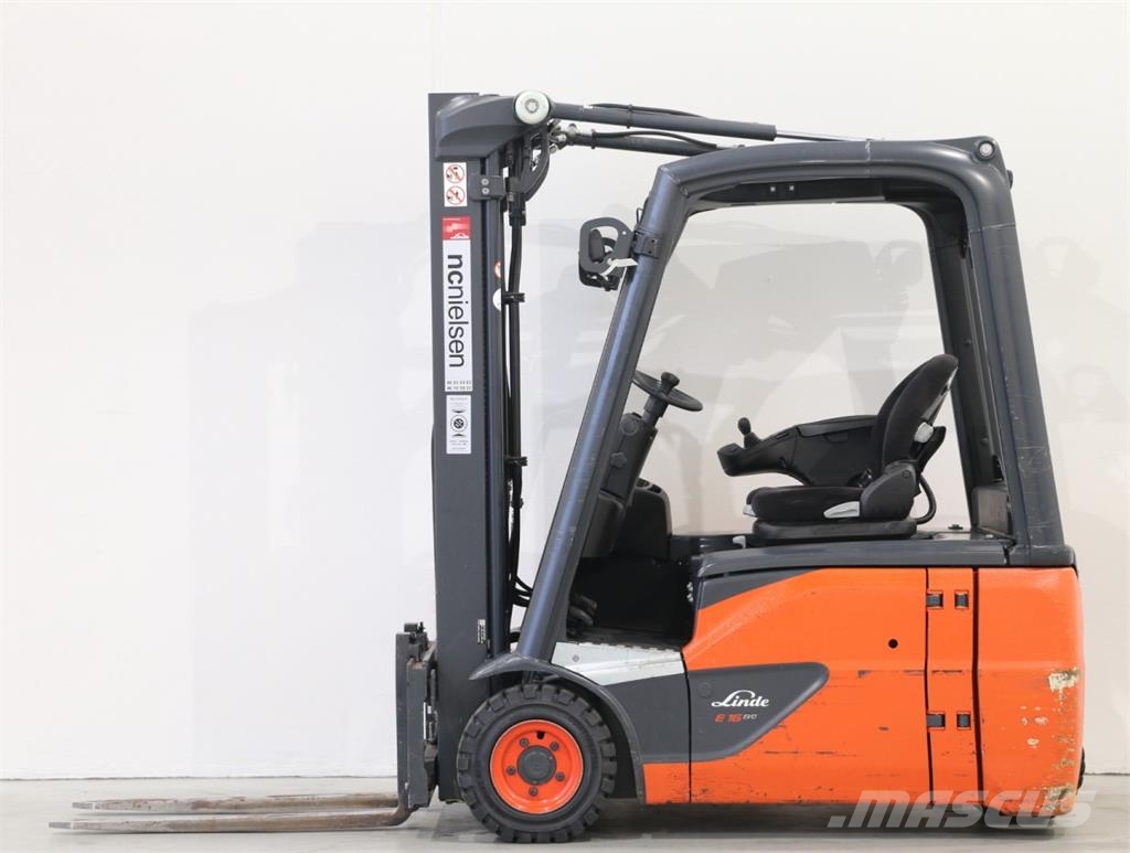 Linde E16 EVO/386-02 شاحنات ذات رافعات شوكية تعمل بالكهرباء