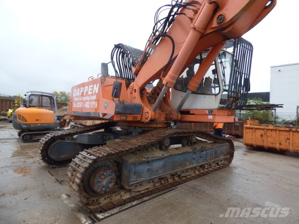 Liebherr hydraul. Longfront-Kettenbagger Long reach excavators