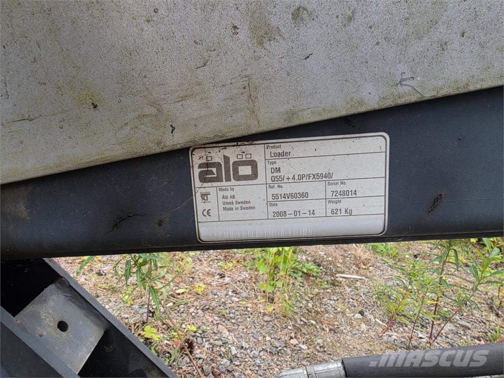 Ålö Quicke Q55 Voorladers en gravers