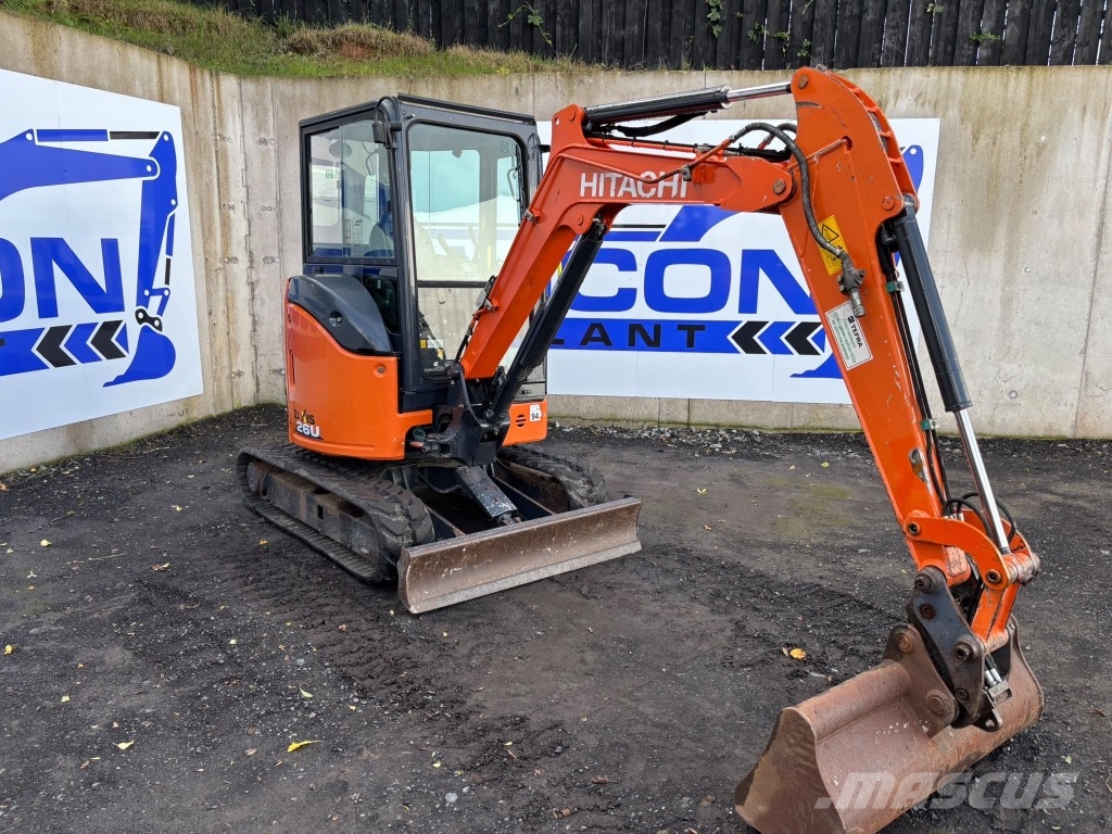 Hitachi ZX 26 U-5A Mini ekskavatori < 7 t
