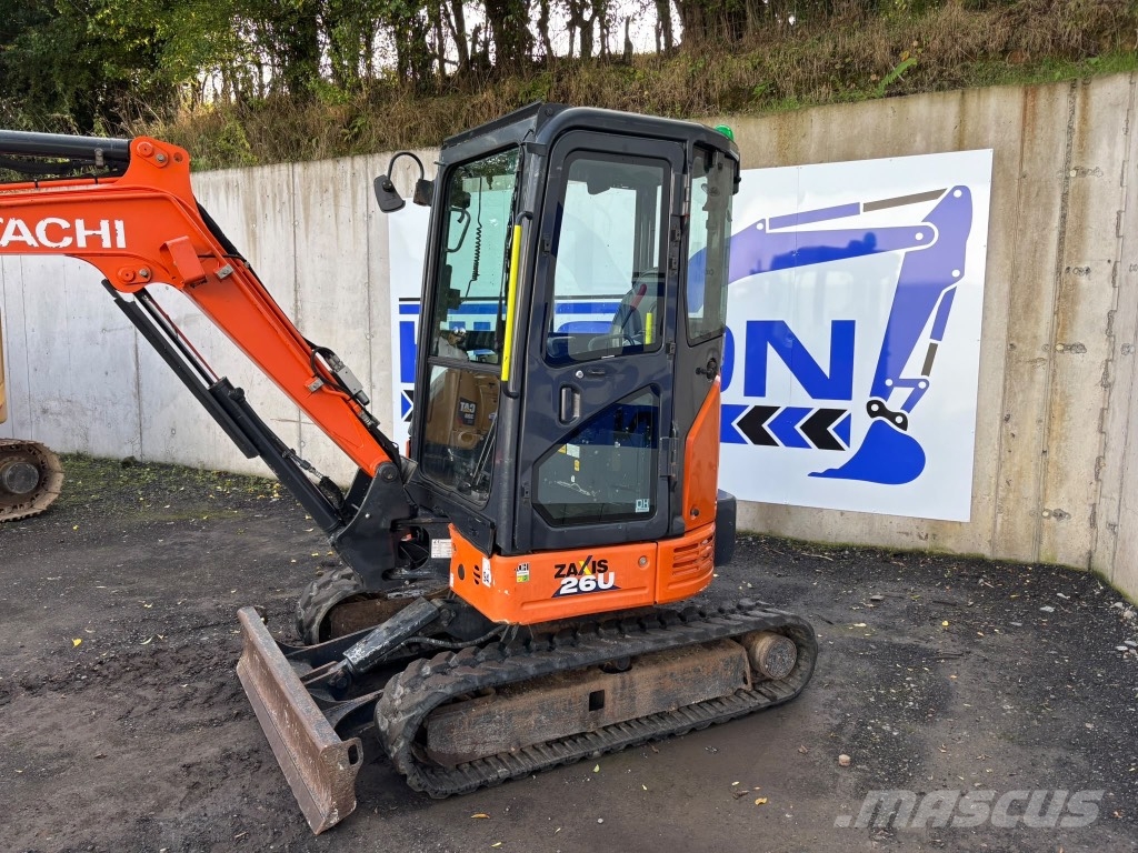 Hitachi ZX 26 U-5A Mini ekskavatori < 7 t