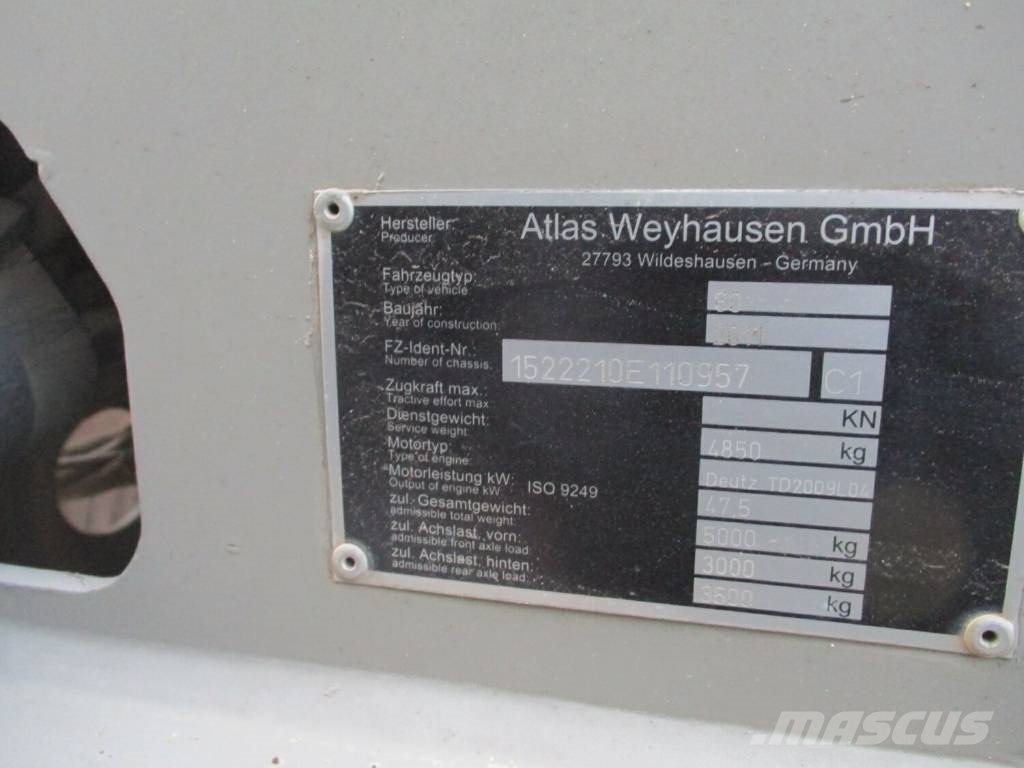 Atlas AR 60 Kolesové nakladače