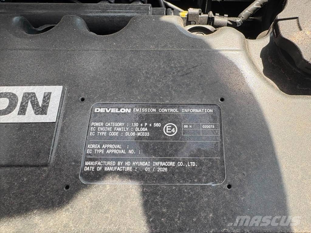 Doosan DX 225 LC-7M Crawler excavators