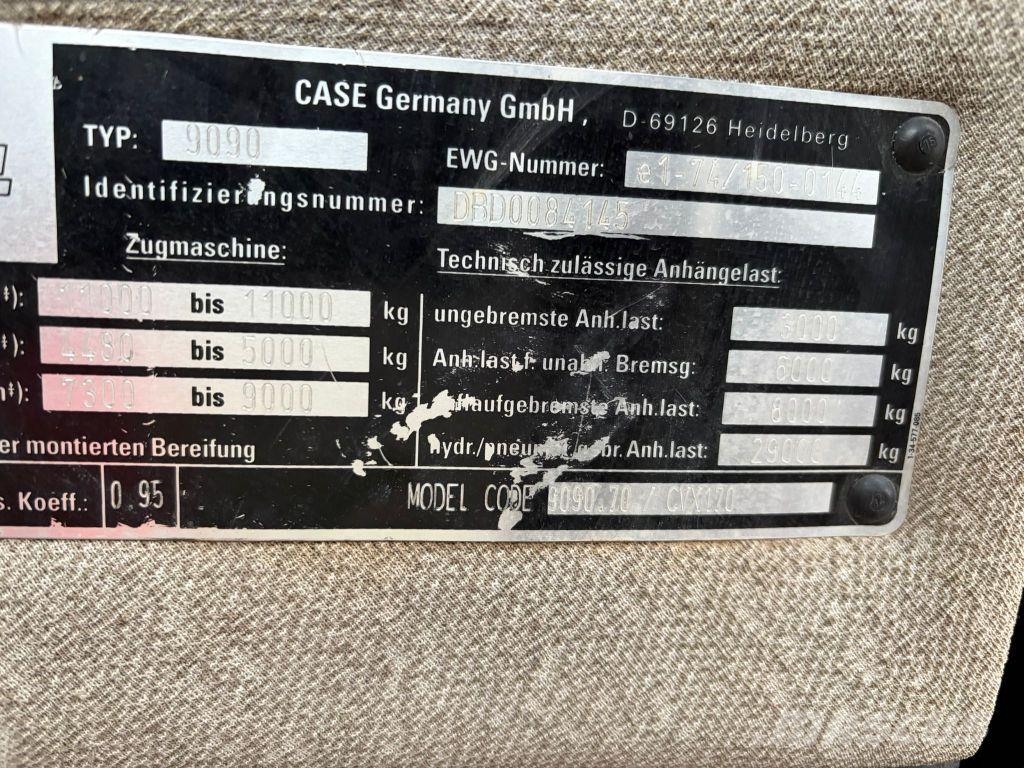 Case IH CVX 170 트랙터