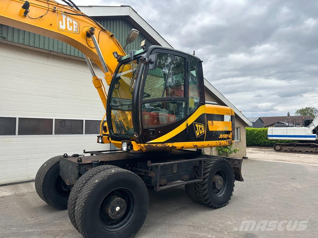 JCB JS130W Kolesové rýpadlá