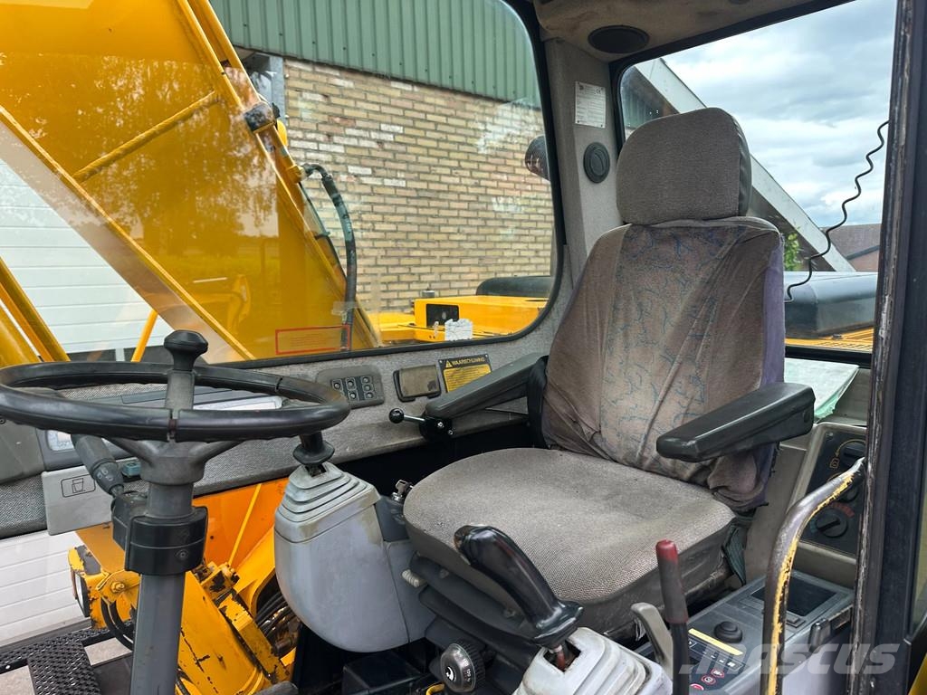 JCB JS130W Kolesové rýpadlá