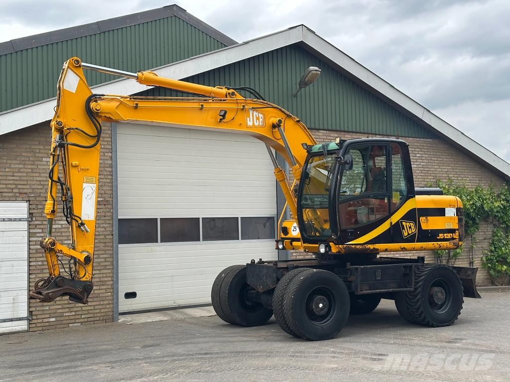 JCB JS130W Kolesové rýpadlá
