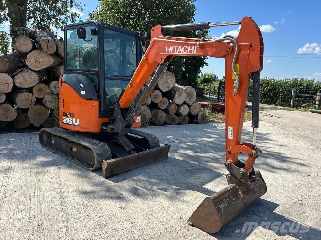 Hitachi ZX 26 U-6, 2021, United Kingdom - Used mini excavators