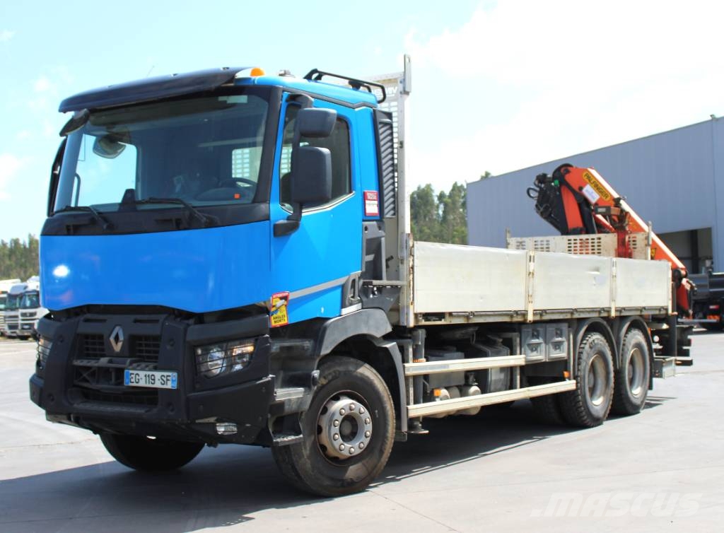 Renault C 440 + PK 18002 EH-D Kamioni sa otvorenim sandukom