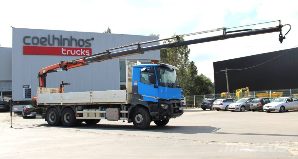 Renault C 440 + PK 18002 EH-D Kamioni sa otvorenim sandukom