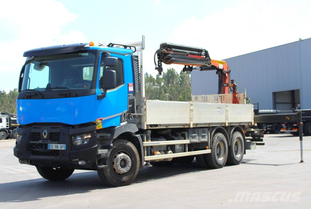 Renault C 440 + PK 18002 EH-D Kamioni sa otvorenim sandukom