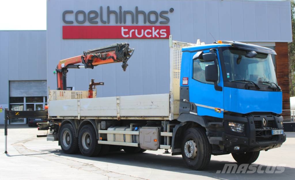 Renault C 440 + PK 18002 EH-D Kamioni sa otvorenim sandukom