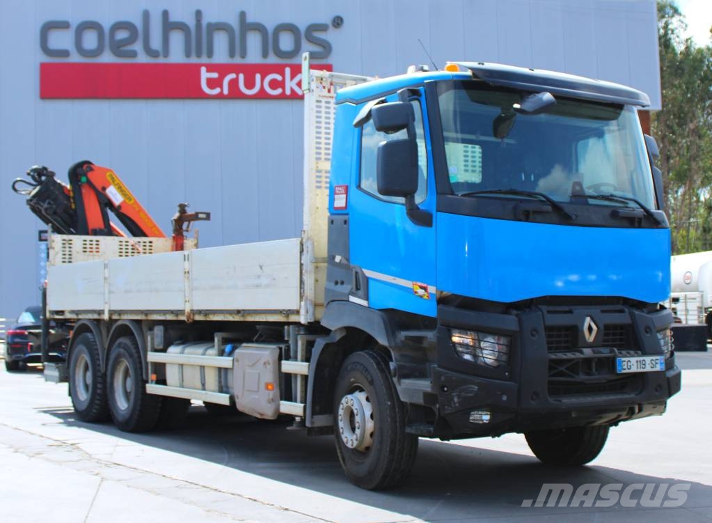 Renault C 440 + PK 18002 EH-D Kamioni sa otvorenim sandukom