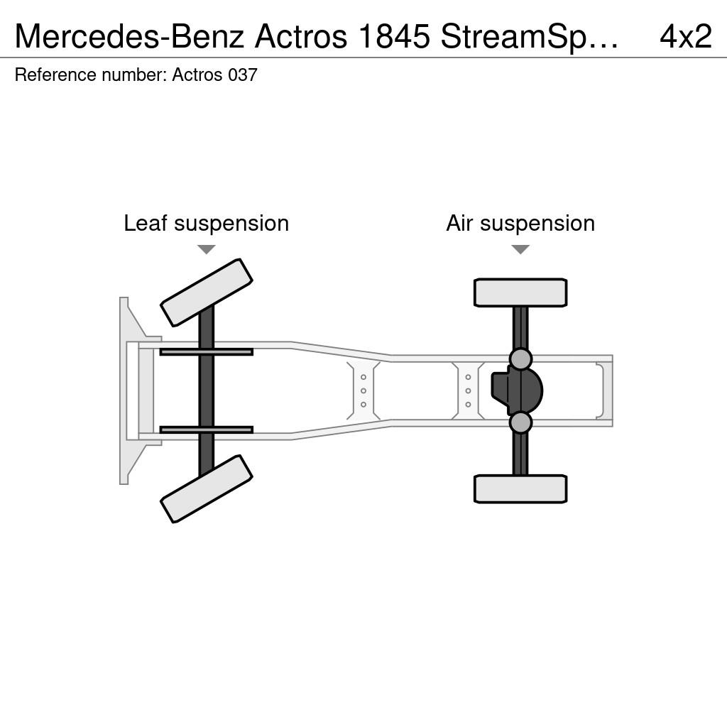 Mercedes-Benz Actros 1845 StreamSpace 2,30/Standklima/Euro6 Vilcēji