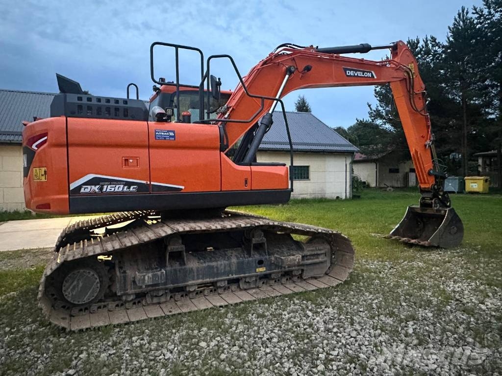 Develon DX 160 LC-7-HT حفارات زحافة