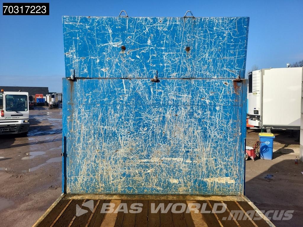 Fruehauf 1 Axle Steering Vlakke laadvloeren