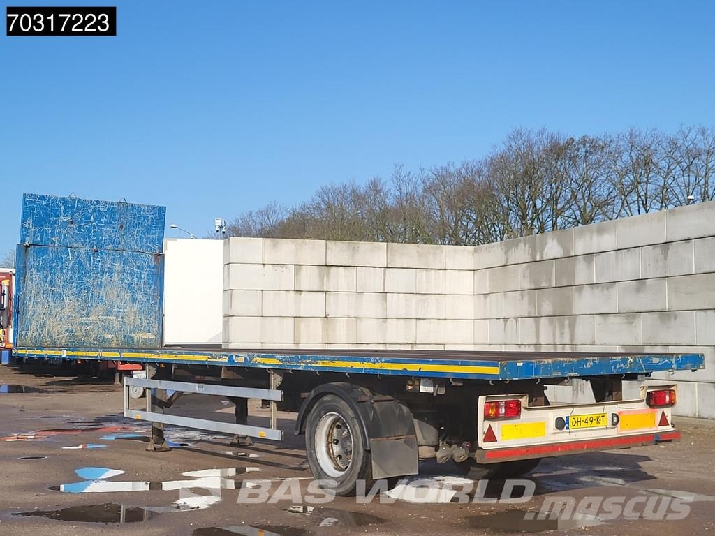Fruehauf 1 Axle Steering Vlakke laadvloeren
