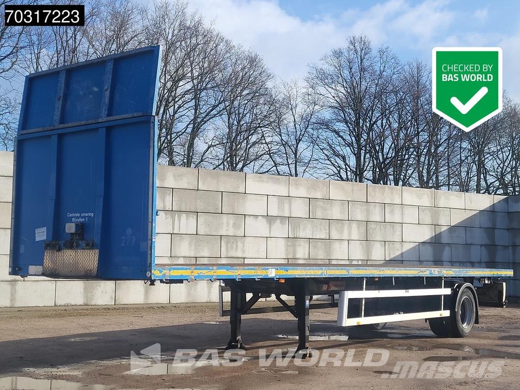 Fruehauf 1 Axle Steering Vlakke laadvloeren