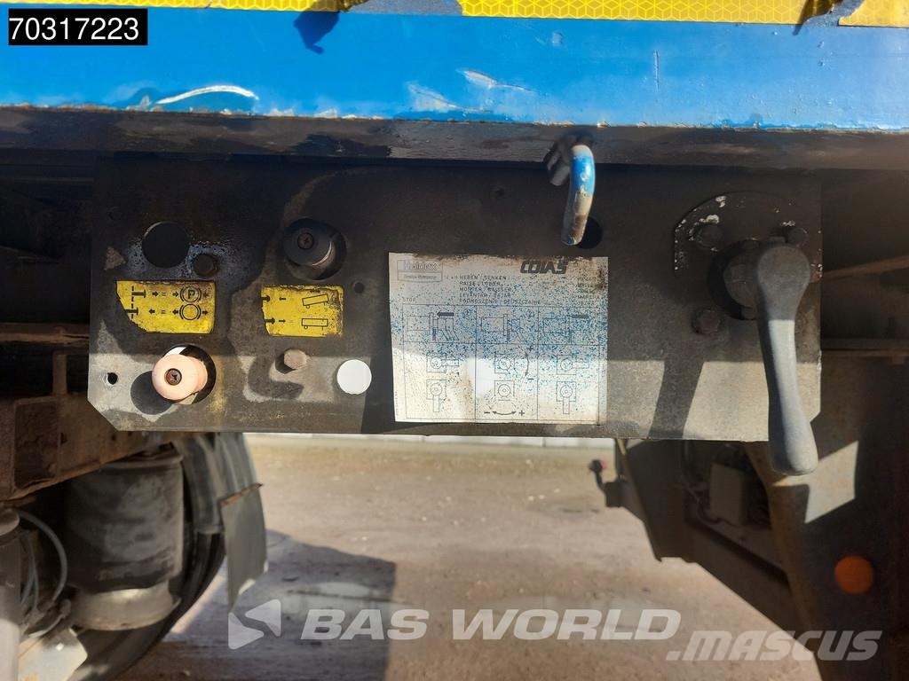 Fruehauf 1 Axle Steering Vlakke laadvloeren