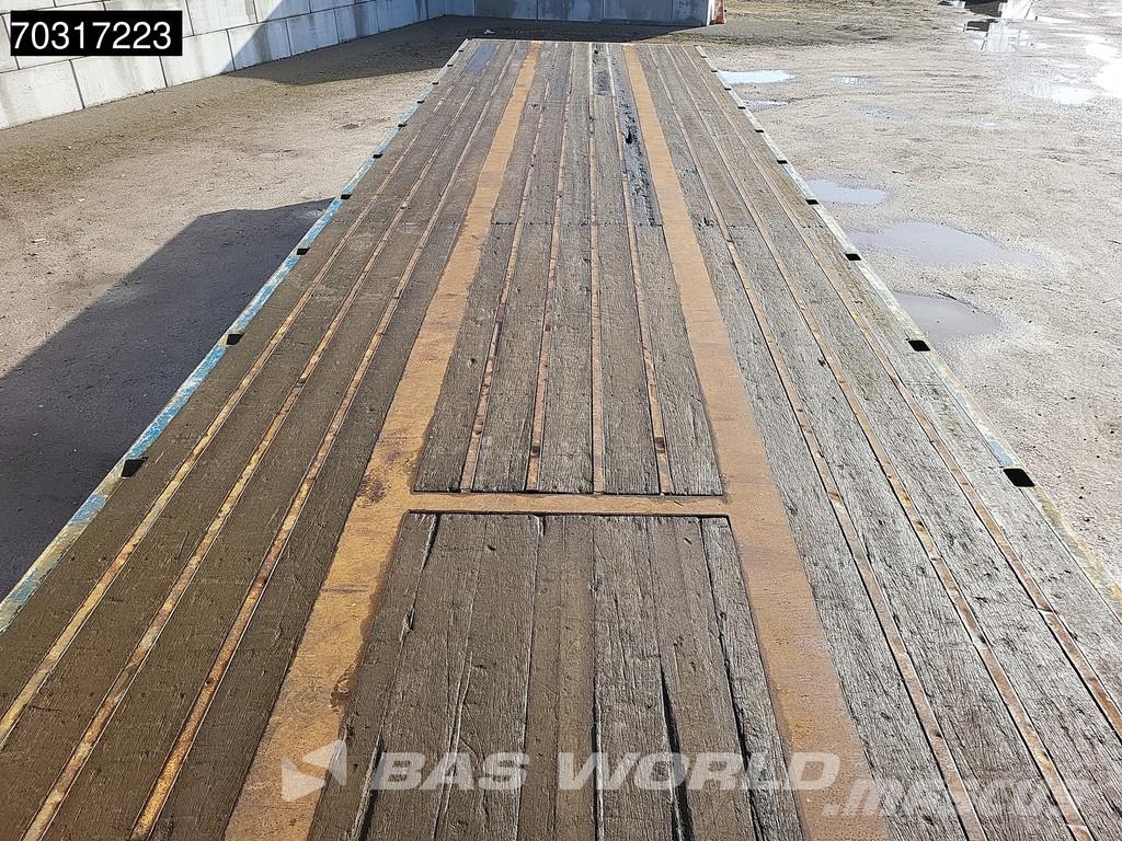 Fruehauf 1 Axle Steering Vlakke laadvloeren