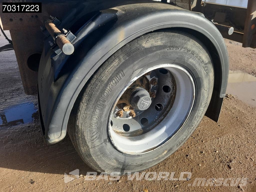 Fruehauf 1 Axle Steering Vlakke laadvloeren
