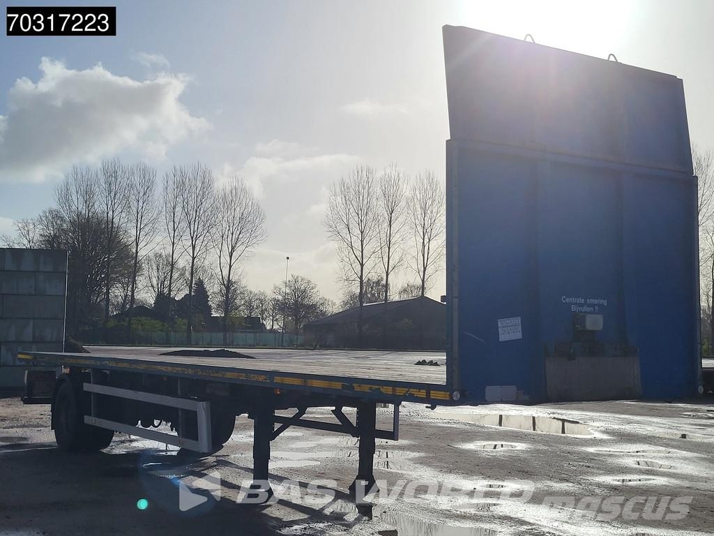 Fruehauf 1 Axle Steering Vlakke laadvloeren