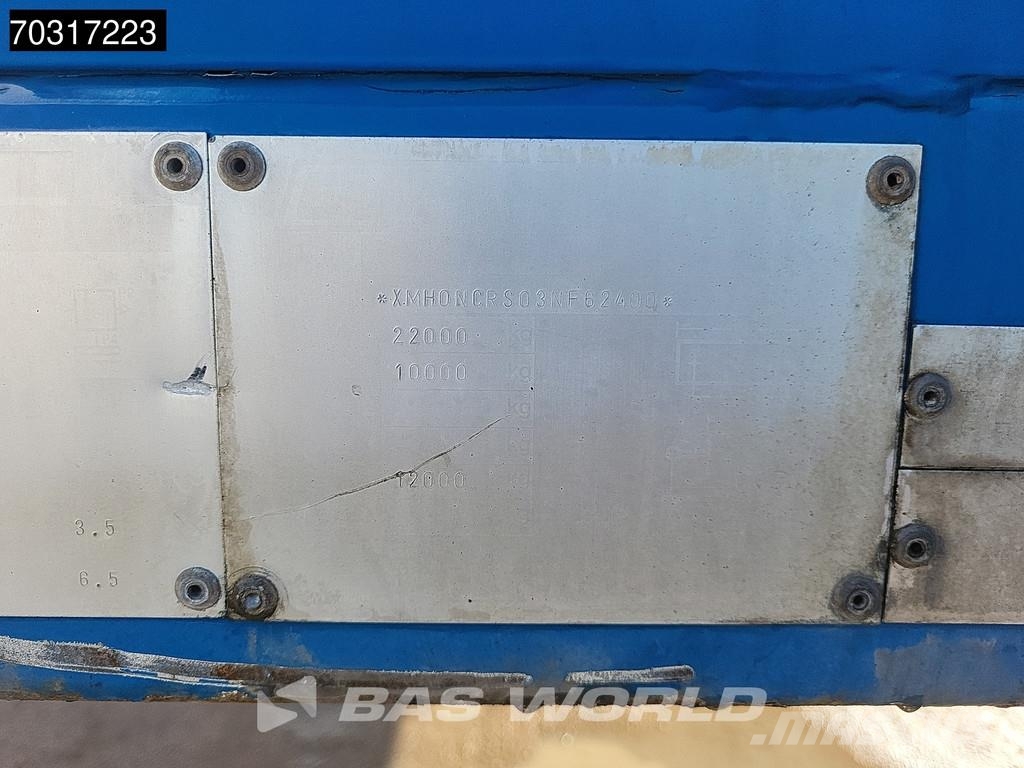 Fruehauf 1 Axle Steering Axle BPW Pritschenauflieger