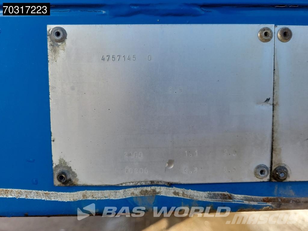Fruehauf 1 Axle Steering Axle BPW Pritschenauflieger